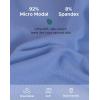 imageINNERSY Womens Soft amp Thin No Show Modal Underwear Quick Dry Panties for Summer 5PackMorandi