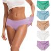 imageINNERSY Womens Soft amp Thin No Show Modal Underwear Quick Dry Panties for Summer 5PackMint Sky