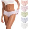 imageINNERSY Womens Soft amp Thin No Show Modal Underwear Quick Dry Panties for Summer 5PackPastel Dream