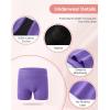 imageINNERSY Girls Period Boyshorts Underwear for Teen Aged 816 Cotton Panties 4PackLilac Daze