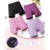 imageINNERSY Girls Period Boyshorts Underwear for Teen Aged 816 Cotton Panties 4PackLilac Daze