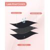 imageINNERSY Girls Period Boyshorts Underwear for Teen Aged 816 Cotton Panties 4PackSolid Black